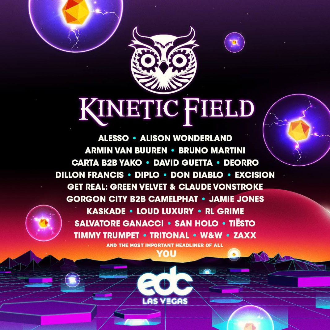 Stage Lineups Revealed for EDC Las Vegas 2019 EDM Identity