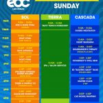 Camp EDC 2019 Activities Schedule - Sunday