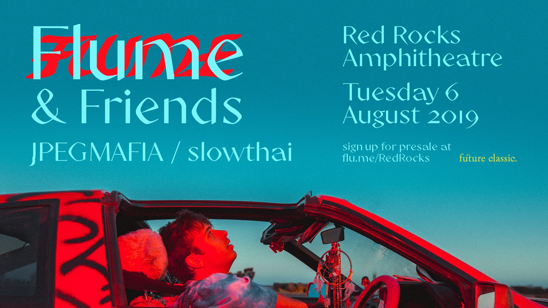 Flume & Friends Heads to Iconic Red Rocks This August EDM Identity