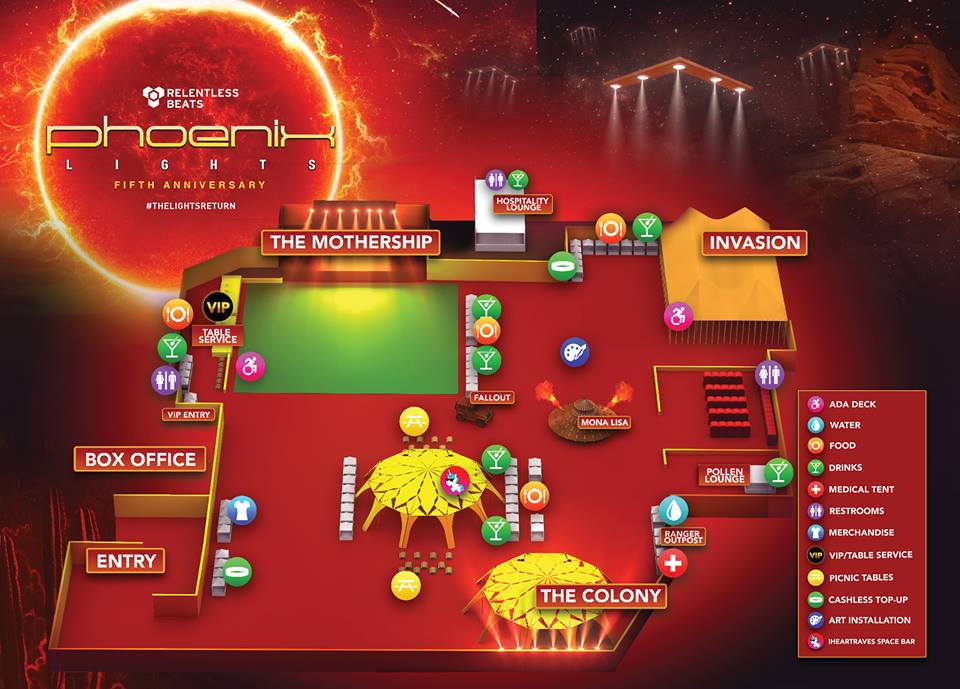 Phoenix Lights 2019 Set Times, Festival Map, & More! EDM Identity