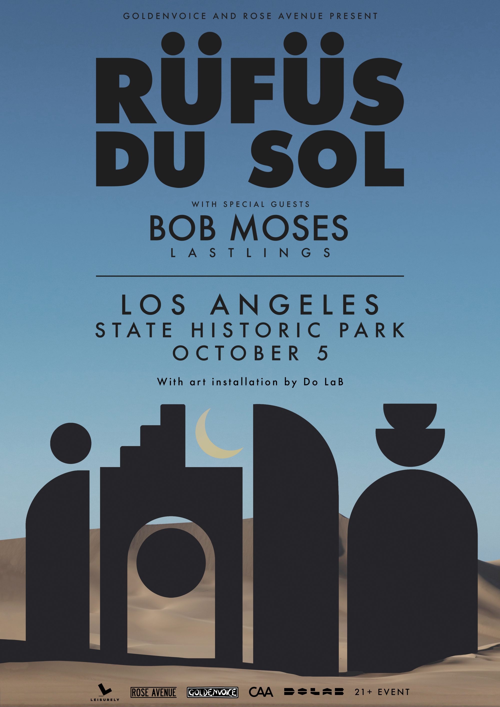 RÜFÜS DU SOL at LA State Historic Park