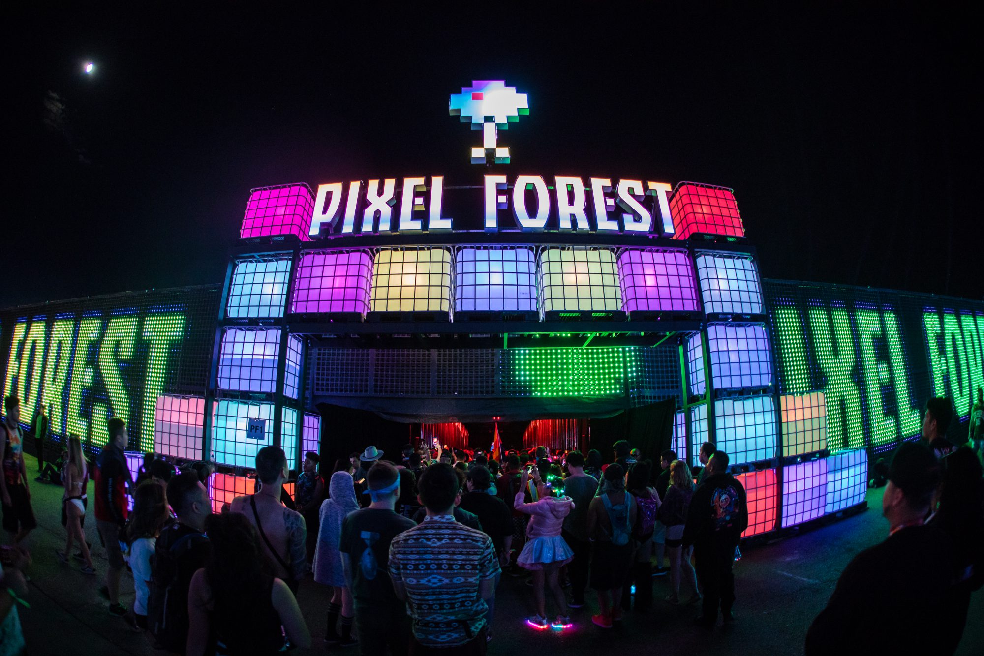 EDC Las Vegas 2019 Pixel Forest