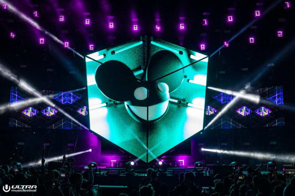 Ultra Music Festival 2019 Day 2 deadmau5 Cube V3
