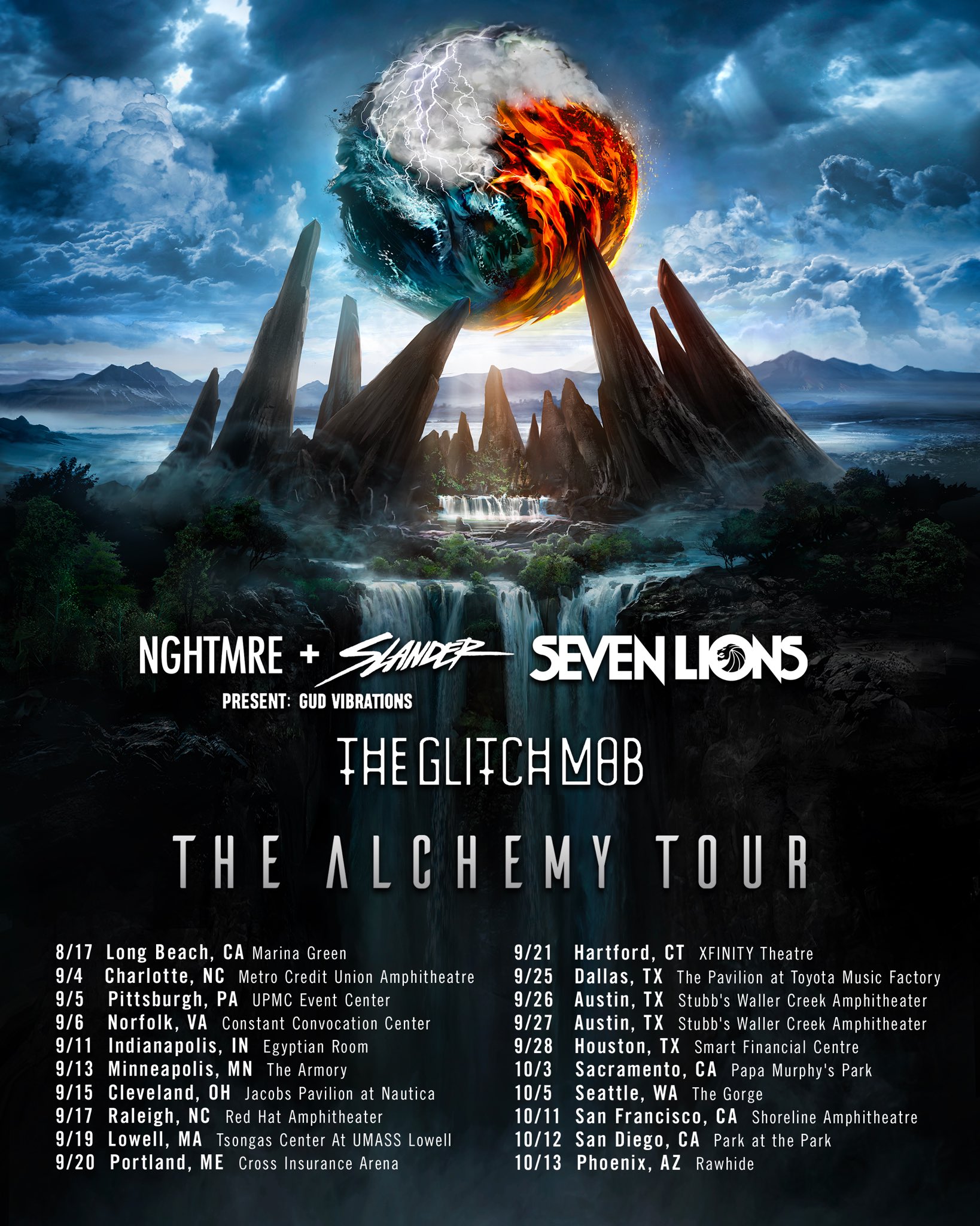 The Alchemy Tour 2019 Dates