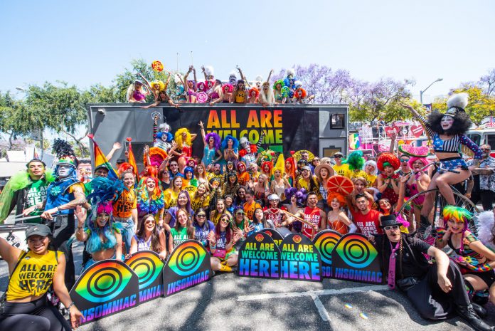 Insomniac Pride Month Boombox Art Car Insomniac Pride Month Boombox Art Car