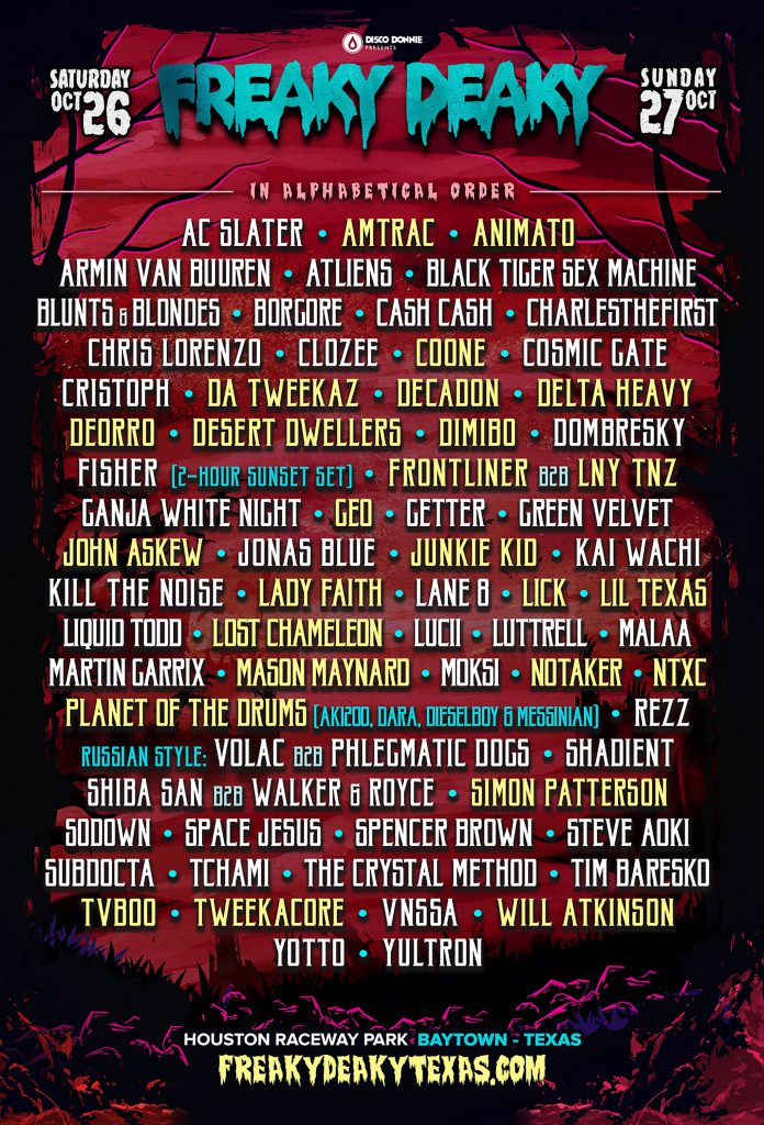 Freaky Deaky Texas 2019