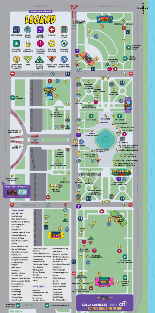 Lollapalooza 2019 Set Times, Festival Map, and More! | EDM Identity