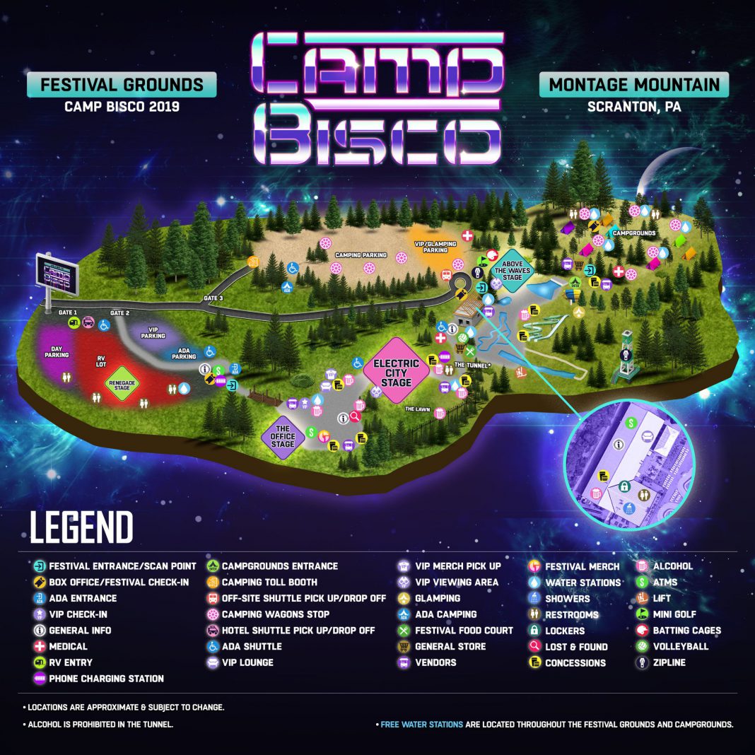 Camp Bisco 2019 Set Times, Festival Map, & More! | EDM Identity