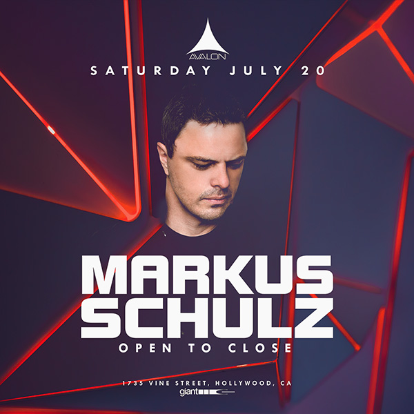 Marcus Schulz Avalon Flyer