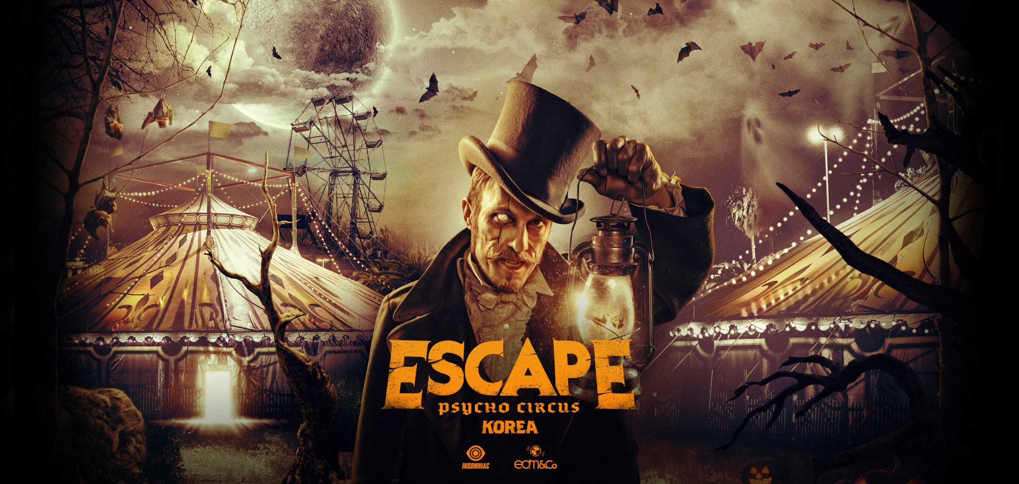 Escape Psycho Circus Korea 2019 Initial Lineup