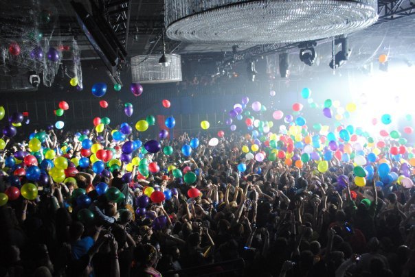 Playstation Theater Balloon Drop