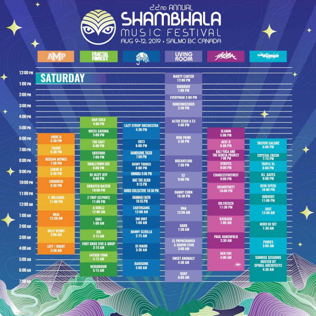 Shambhala Music Festival 2019 Saturday