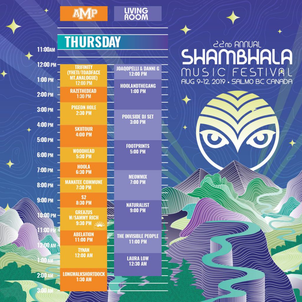 Shambhala Music Festival 2019 Thursday