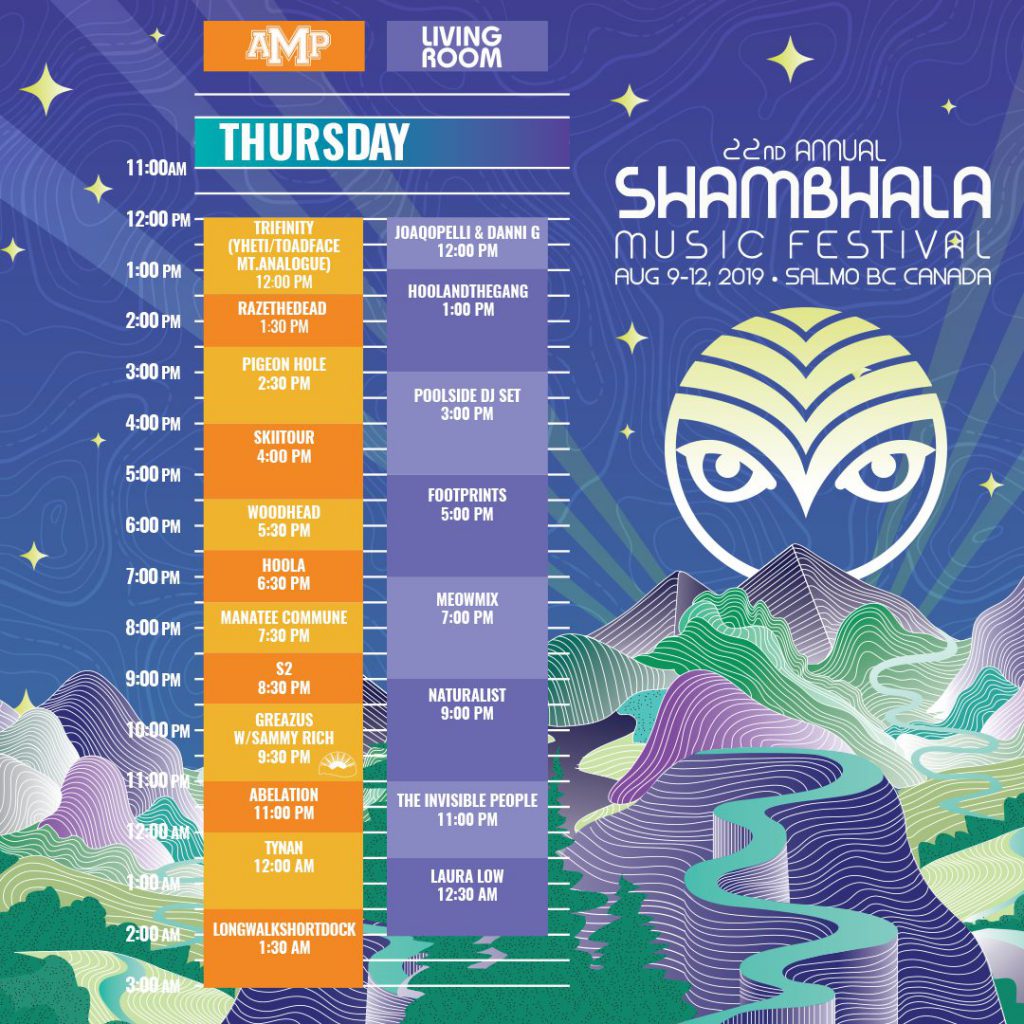 Shambhala Music Festival 2019 Set Times, Festival Map, and More! EDM