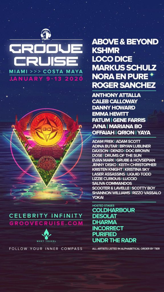 groove cruise miami 2020 lineup 