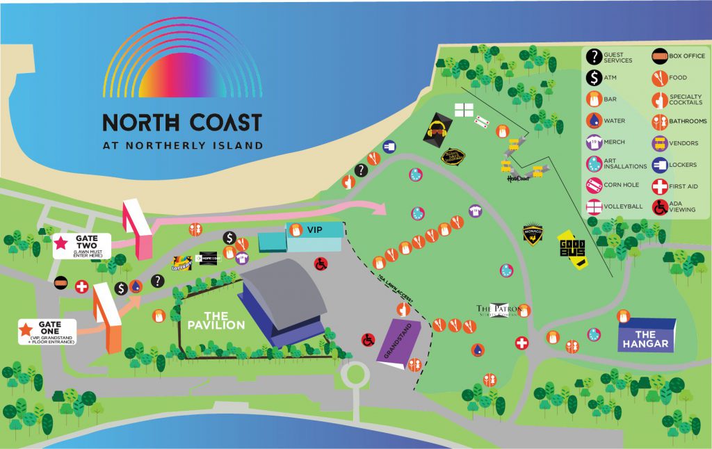 North Coast 2019 Map