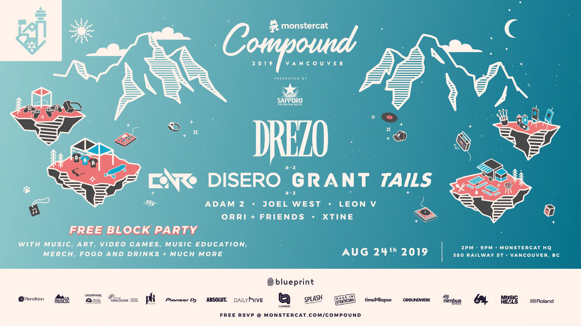 Monstercat Compound Flyer