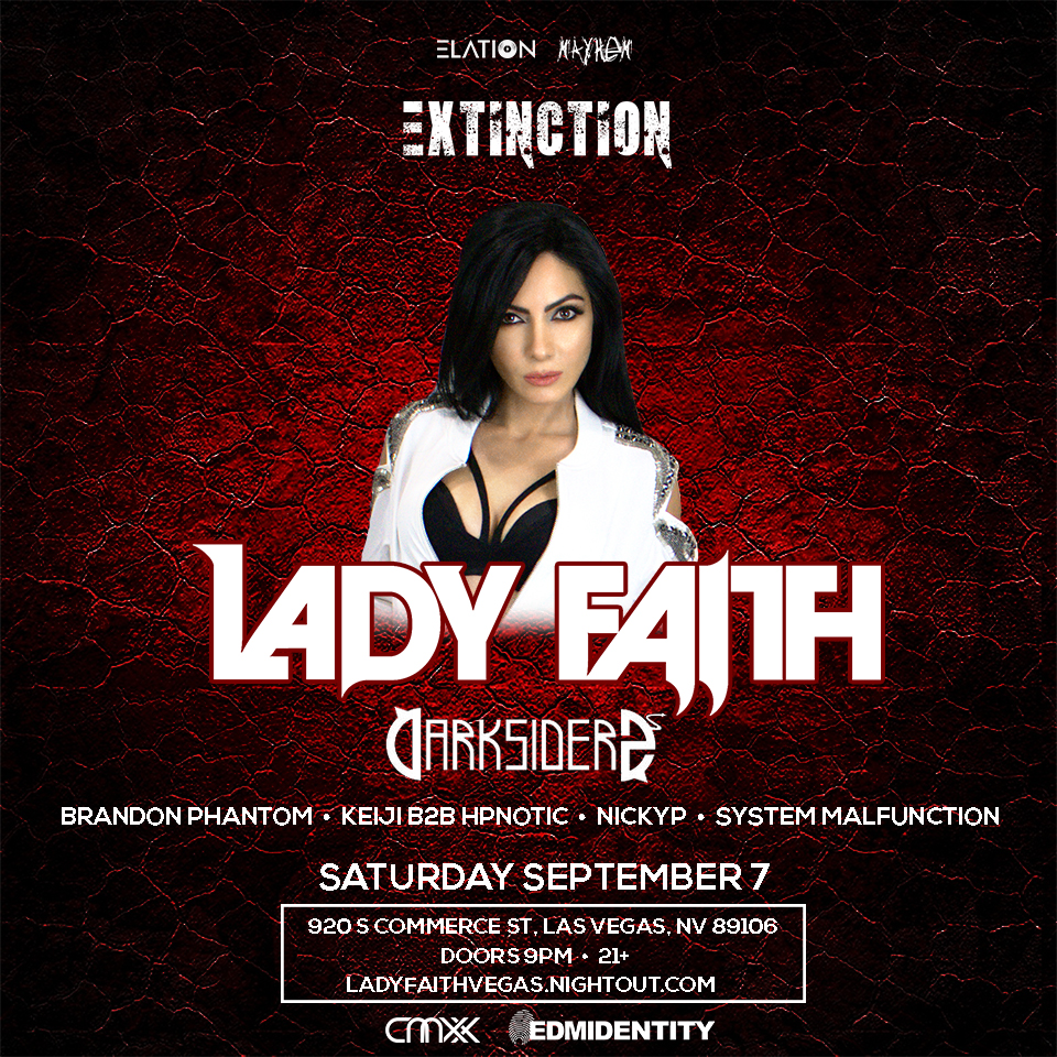 Lady Faith and Darksiderz at Elation