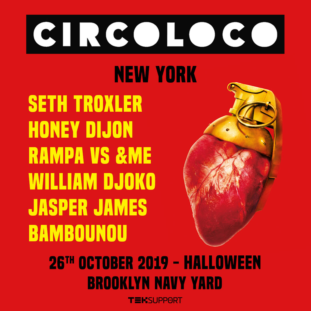 Circoloco NYC Halloween 2019 Lineup