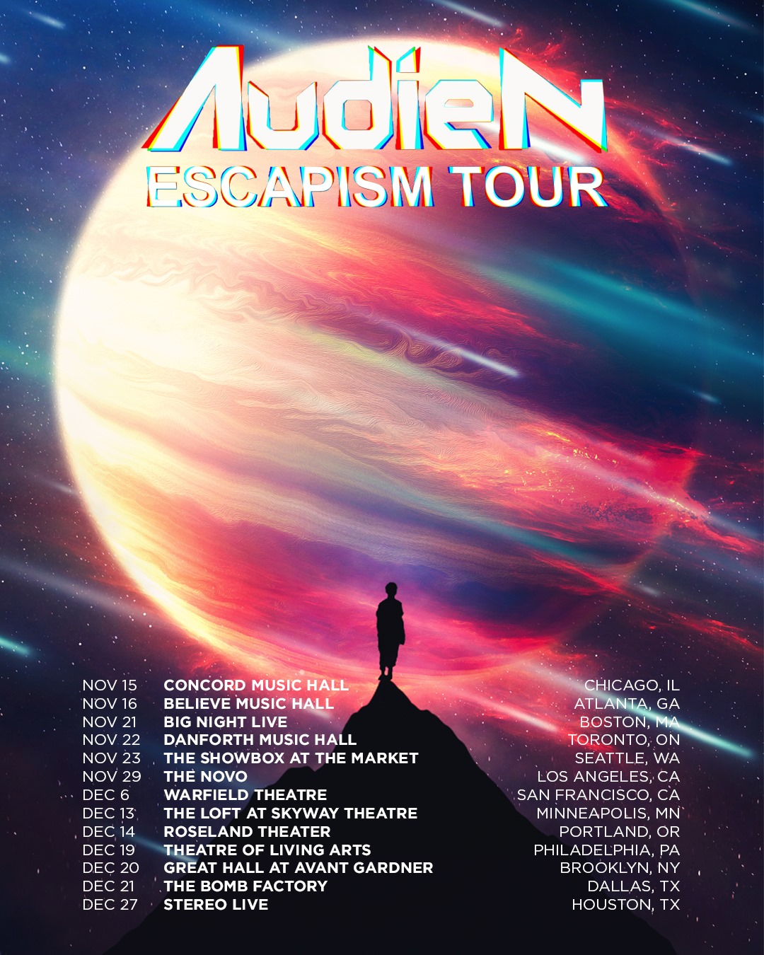 audien tour europe