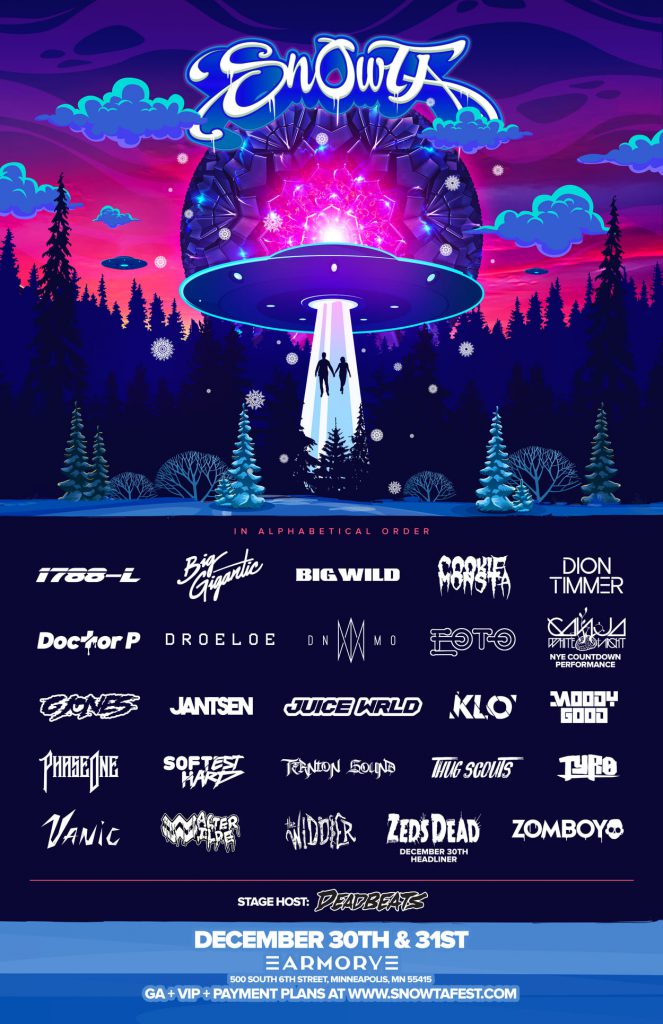 Snowta NYE 2019 Lineup