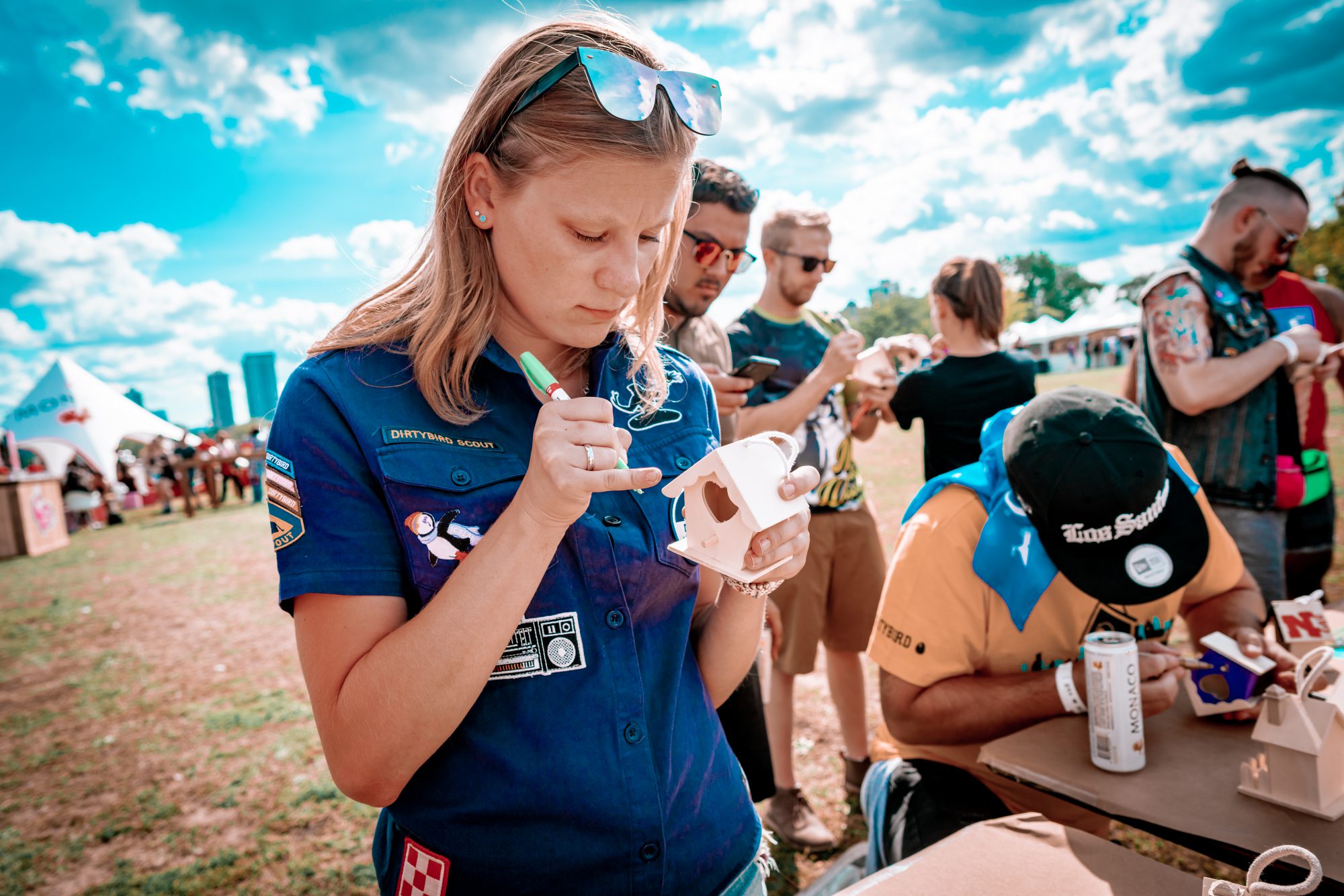 Birdhouse Paintiing Birdhouse Festival 2019