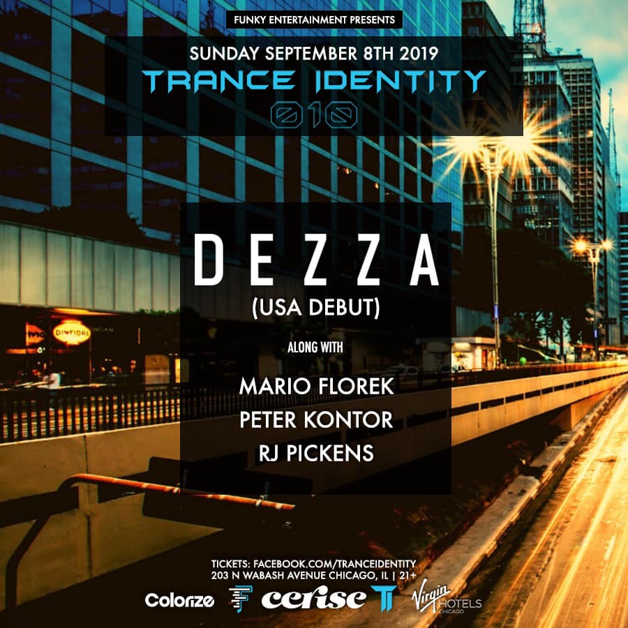 Dezza Trance Identity 010 Lineup