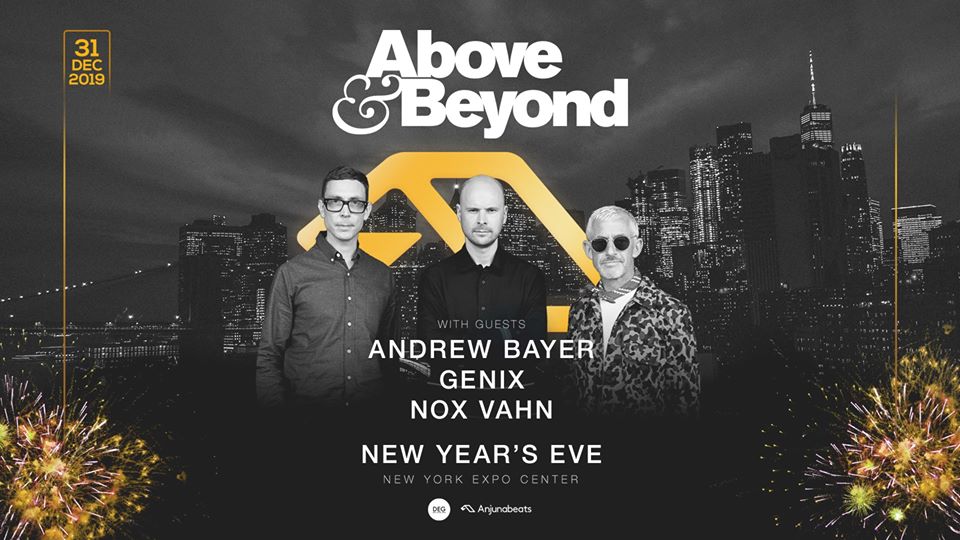 Above & Beyond New York City New Year's Eve