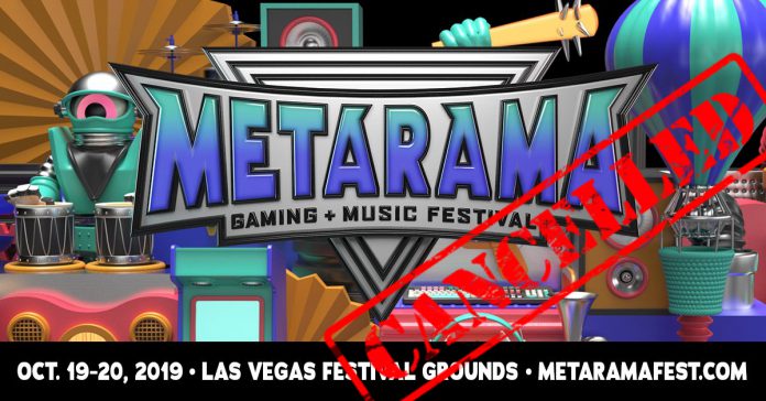 Metarama Gaming + Music Festival Canceled Metarama Gaming + Music Festival Canceled