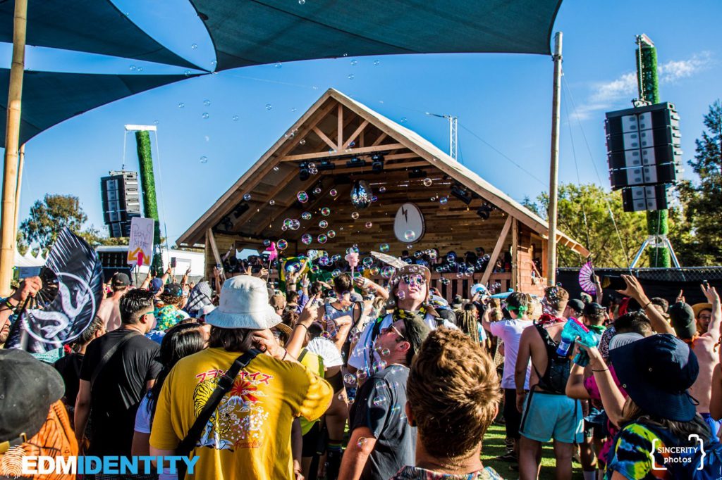 Dirtybird Campout West 2019 The Birdhouse with Bubbles