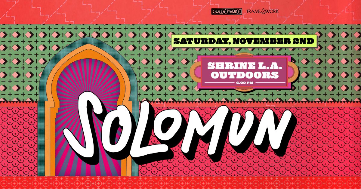 Solomun at Shrine LA Outdoors