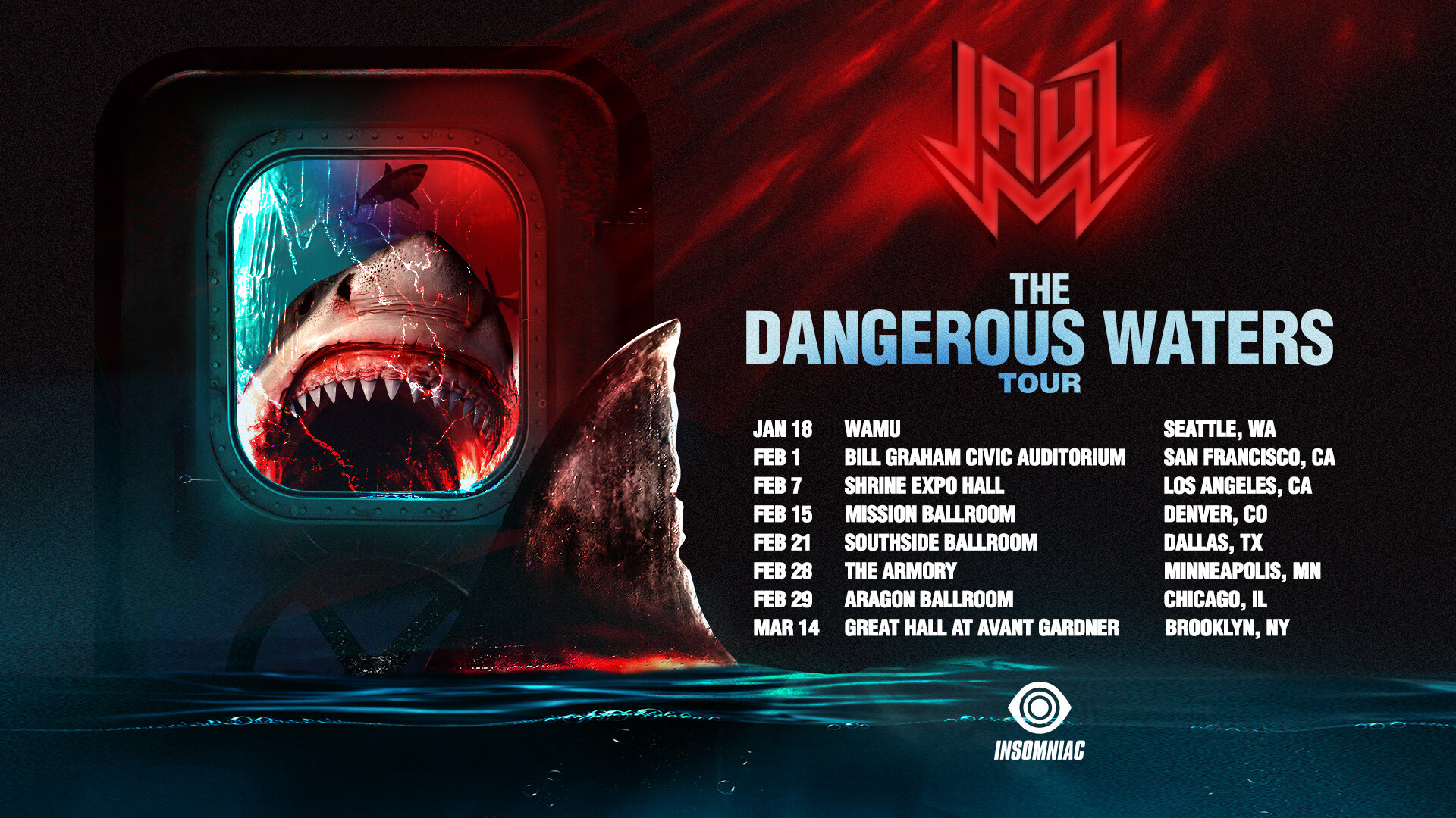 JAUZ Dangerous Waters Tour 2020