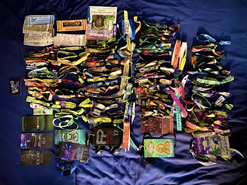 100+ Festival Wristbands