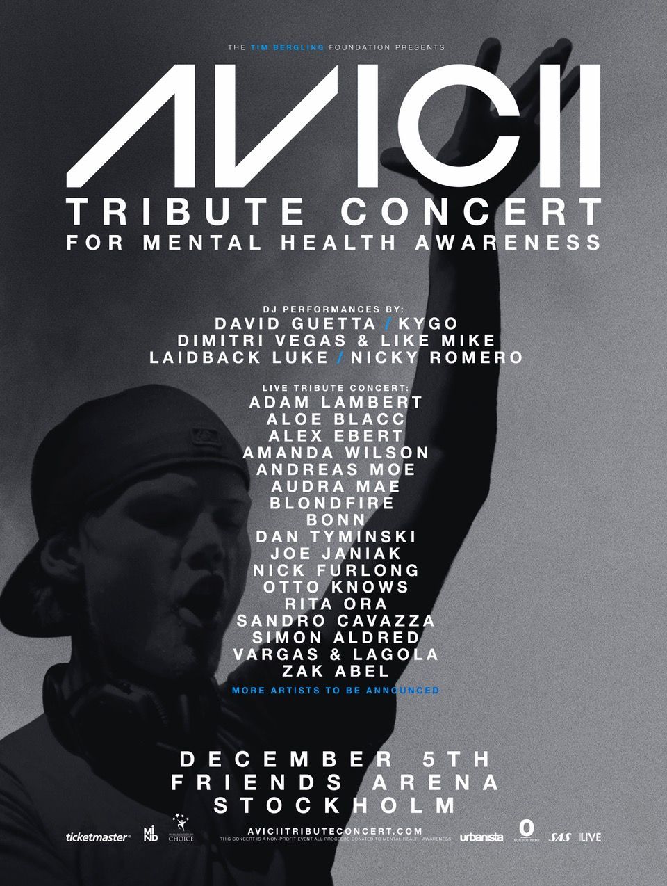 Avicii Tribute Concert Poster