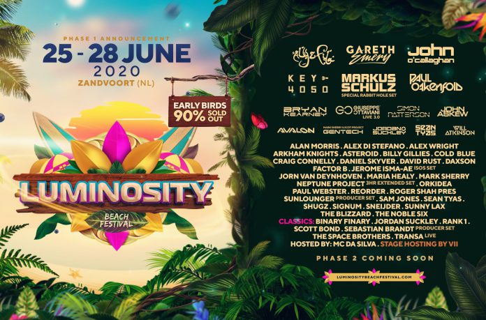 Luminosity Beach Festival Releases 2020 Phase 1 Lineup & New Location ...