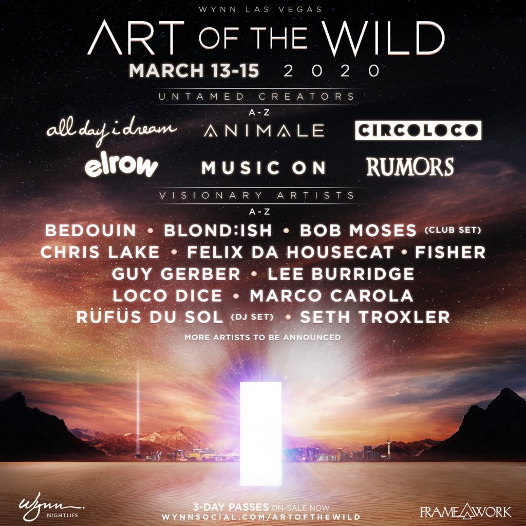Art Of The Wild Announces Lineup for Spring Edition EDM Identity