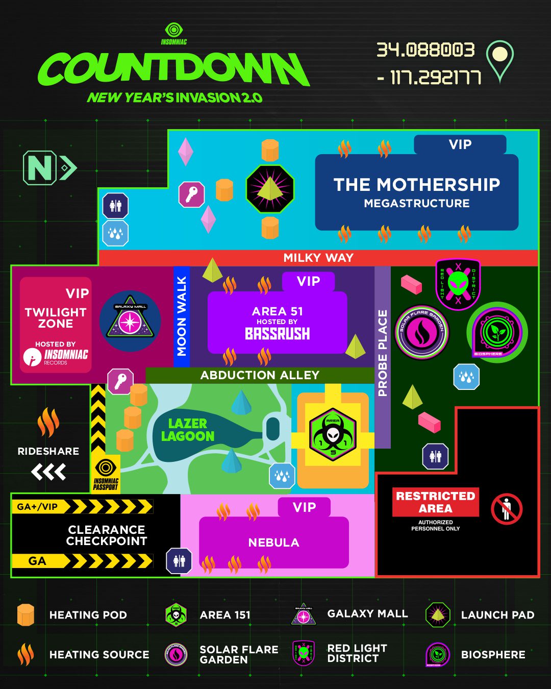 Countdown NYE 2019 Set Times, Festival Map, & Essential Info | EDM