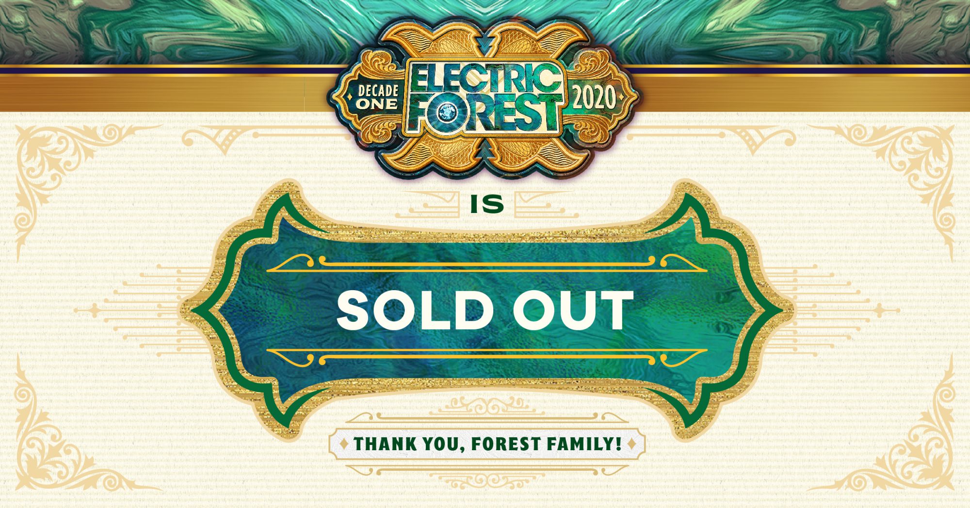 Солд аут перевод. Форест 2020. Electric Forest 2020. Электрический лес 2020. See you in 2020.