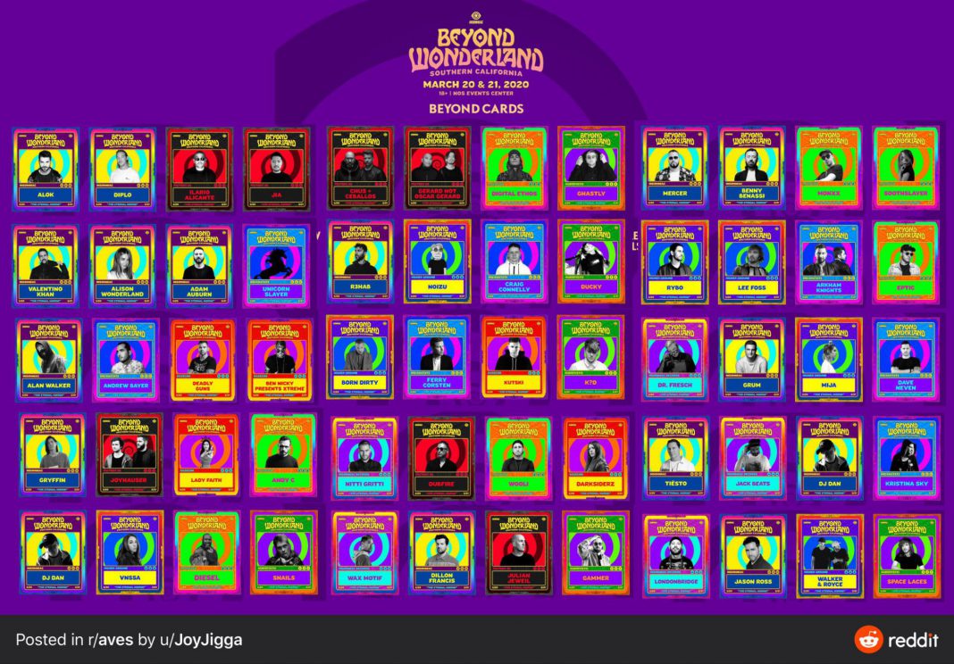 Beyond Cards Return to Unveil Lineup for Beyond Wonderland SoCal 2020