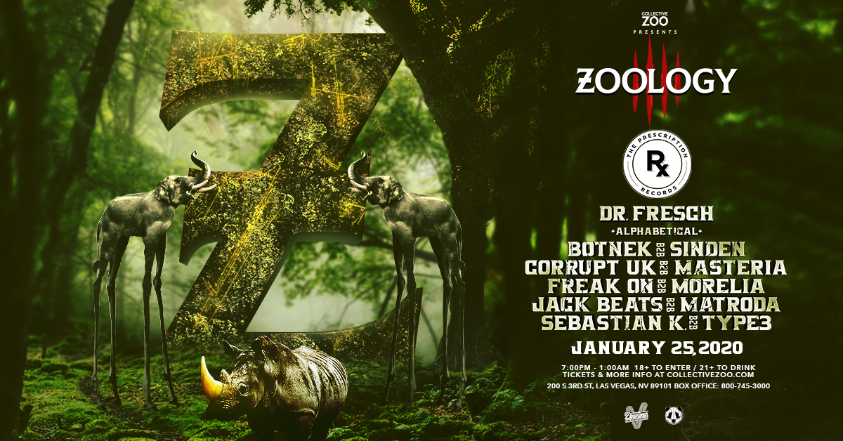 Zoology 2020 - January 25 - Lineup