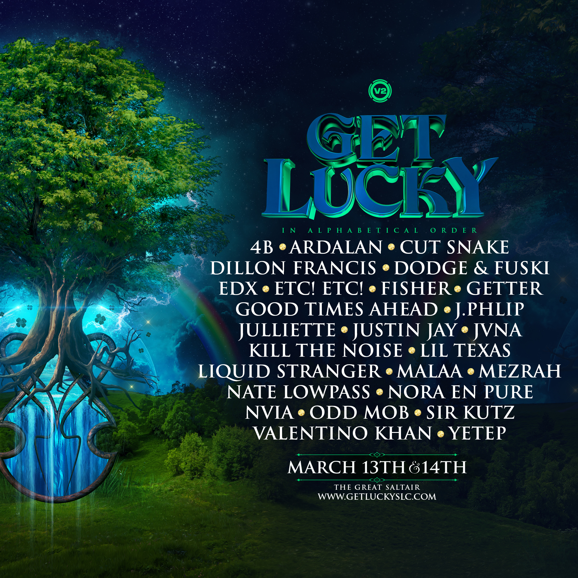 Get Lucky Unveils Lineup for 15th Anniversary Edition EDM Identity