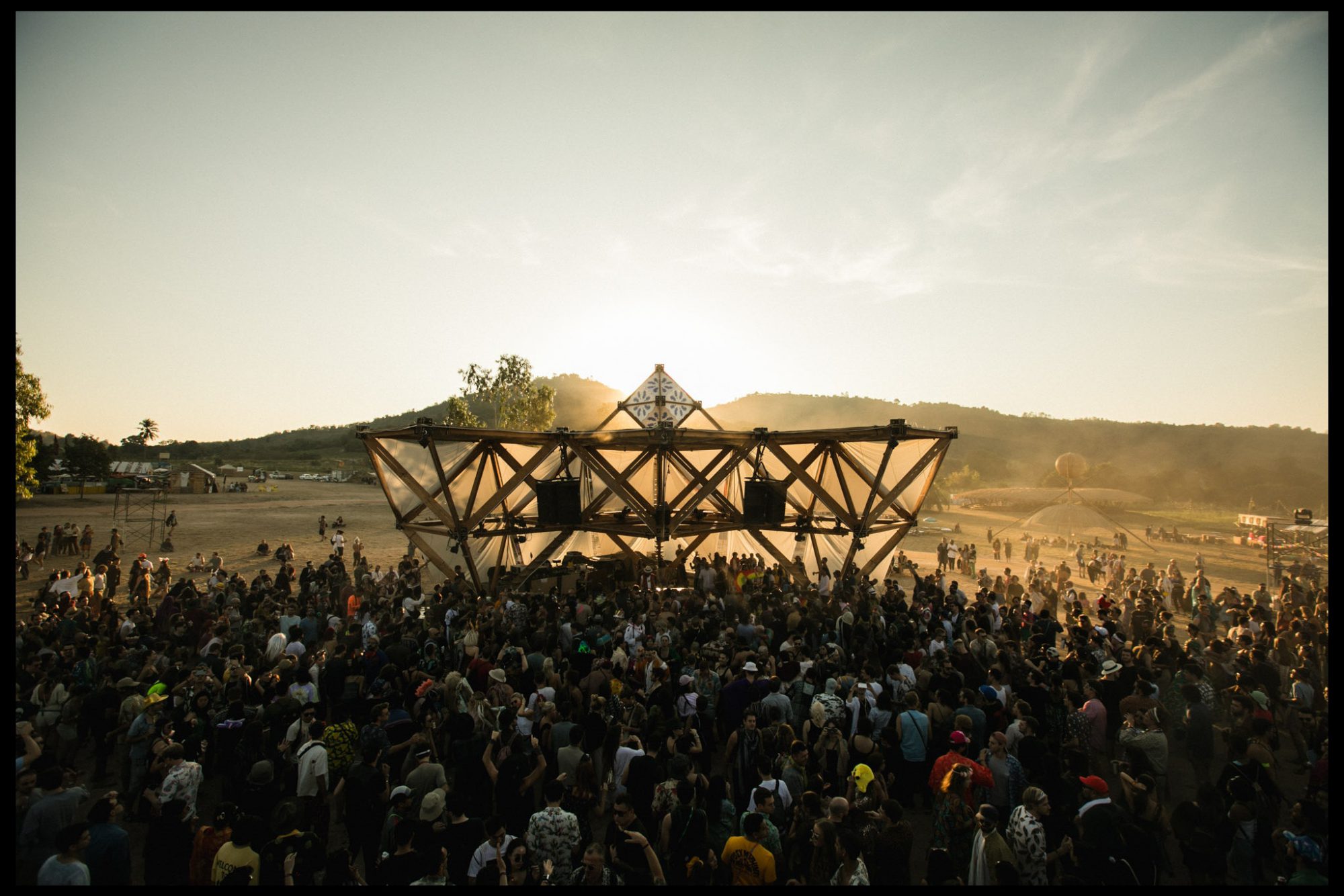 The Solar Stage at Wonderfruit