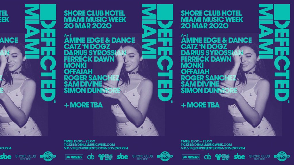 Denial Events, Defected Records Pool Party, Shore Club, MMW