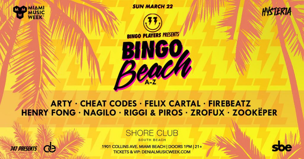 Bingo Beach MMW 2020 Lineup