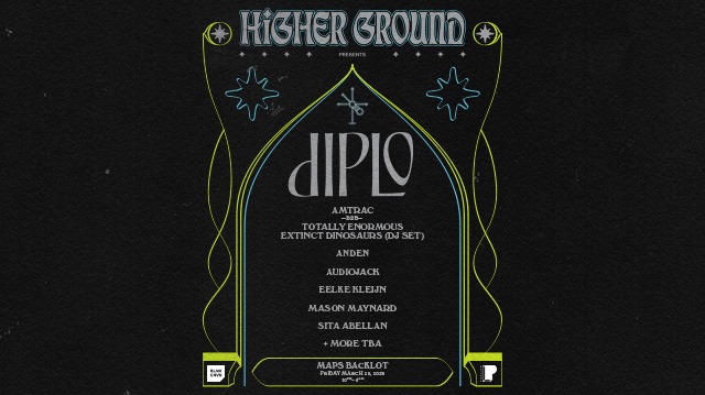 Diplo's Higher Ground, MAPS Backlot, BLNK CNVS