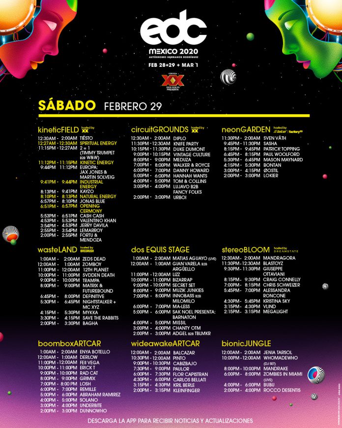EDC Mexico 2020 Live Stream Schedule & Info [Watch Inside] | EDM Identity