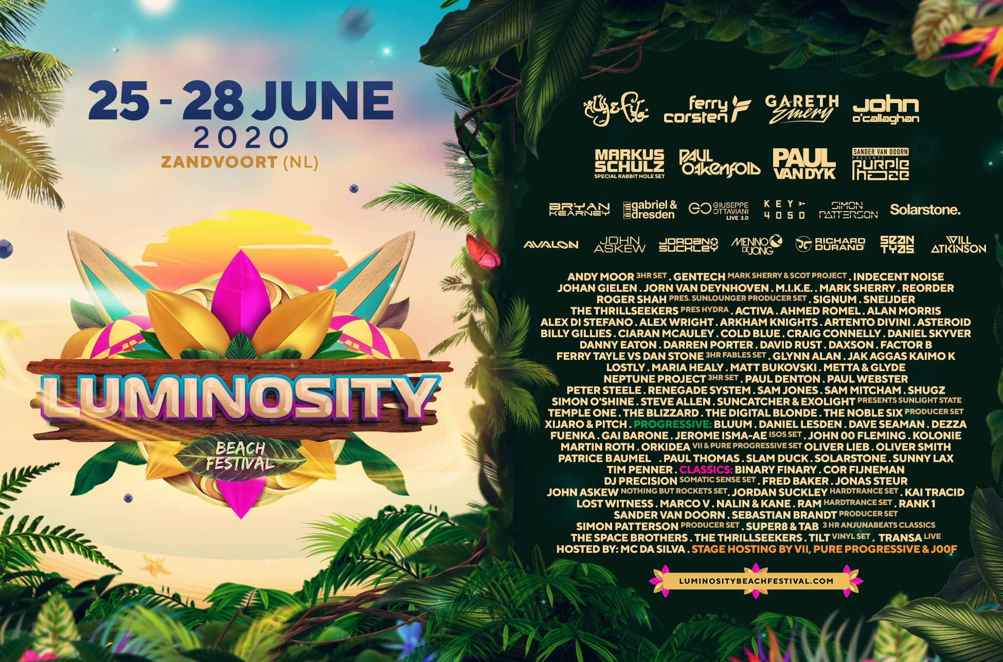 Luminosity Beach Festival Unveils Massive Lineup for 2020