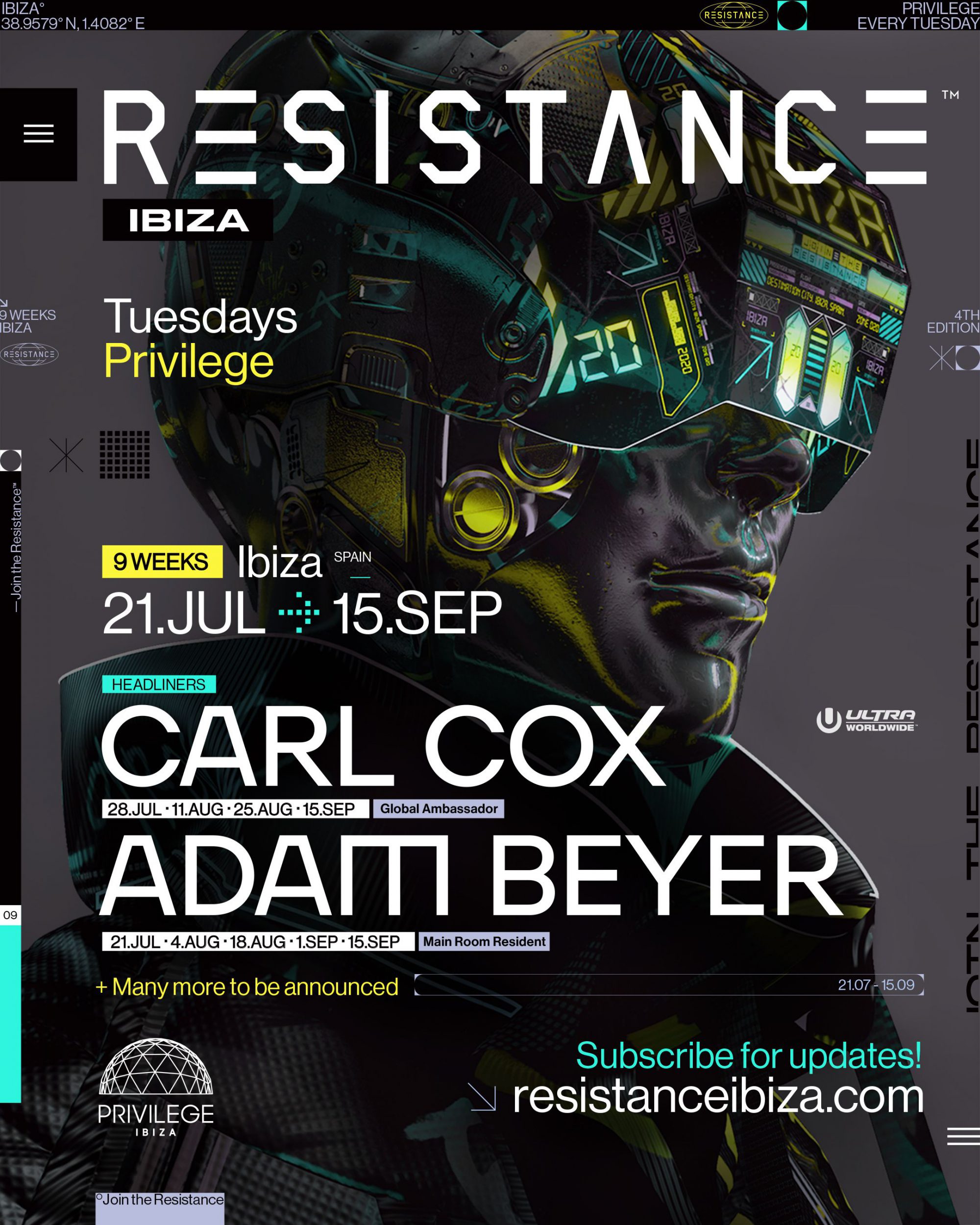 RESISTANCE Ibiza 2020