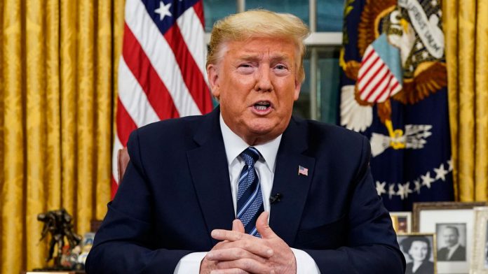 President Trump Coronavirus Travel Ban US Europe President Trump Coronavirus Travel Ban US Europe