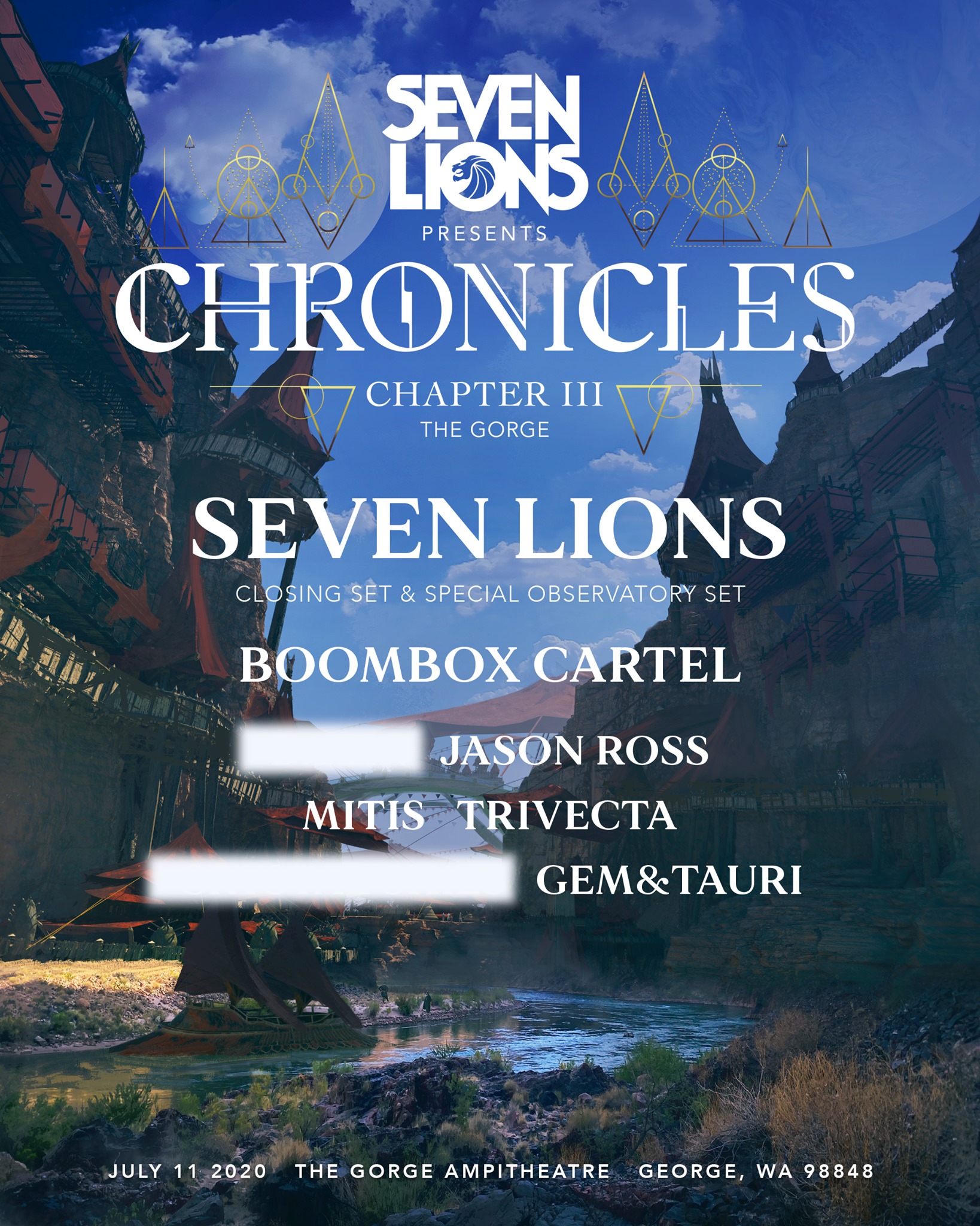 Chronicles 3 Lineup